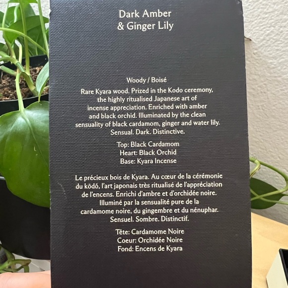 NIB Jo Malone Dark Amber & Ginger Lily Cologne Intense 100ml - Picture 4 of 6